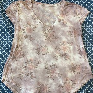 American Eagle, S, patterned, short-sleeve T-shirt